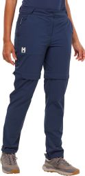 Millet Ubic Stretch Zip Off-broek voor dames, blauw
