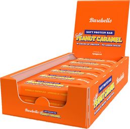 Boîte Soft Protein Bar (12x55g) - Barebells - Salted Caramel Peanut -  Barres Protéinées