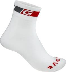 GRIPGRAB x3 Paar Sommer Socken REGULAR CUT Weiß