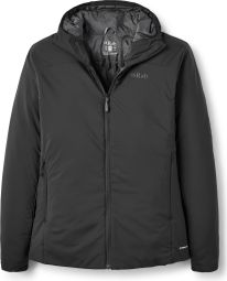 Women's Rab Xenair Alpine Light Black Long Sleeve Jacket