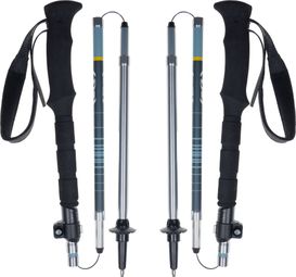 TSL Outdoor Hiking A5 Cross wandelstokken, zilver/blauw