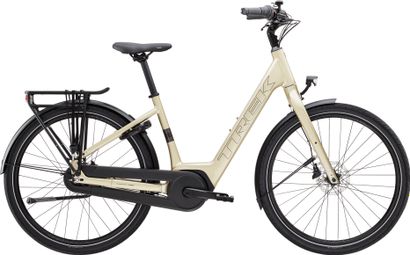 Vélo de Ville Électrique Trek District+ 1 Lowstep Shimano Nexus 7V 400 Wh 700 mm Beige 2024