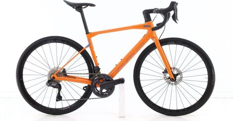 Produit reconditionné · BMC Roadmachine One Carbone Di2 12V · Orange / Vélo de route / BMC | Très bon état