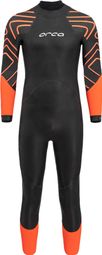 Orca Zeal Hi-Vis Neoprene Wetsuit Black/Orange