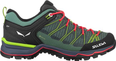 Chaussures de Randonnée Femme Salewa Mountain Trainer Lite Gore-Tex Vert/Corail