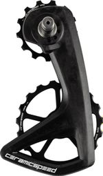 Chape de Dérailleur CeramicSpeed OSPW RS 5-Spoke 13/19T pour Dérailleur Shimano Ultegra Di2 (R8150) / Dura-Ace Di2 (R9250) 12V Noir