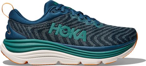 Hoka Gaviota 5 Runningschuhe Blau/Orange Herren