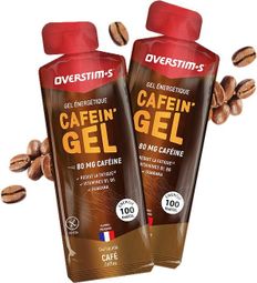 Gel Énergétique Overstims Cafein Café unitaire 32g