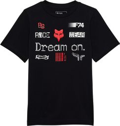 Fox Race Spec Dream Kids Short Sleeve T-Shirt Zwart