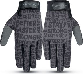 Gants Stay Strong Sketch Enfant Noir/Noir T.XL