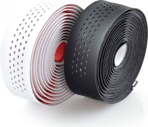 Guidoline de vélo route velo microfibre ajourée  blanche