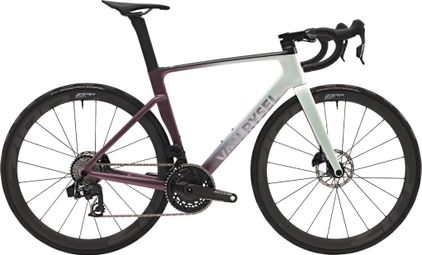 Van Rysel RCR Pro racefiets met Sram Force AXS 12-speed, 700 mm, wit/lotusroze
