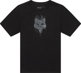 Maillot Manches Courtes Enfant Fox Bark Noir