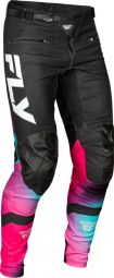 Fly Racing Rayce Fuschia/Schwarz/Teal Hose Kinder