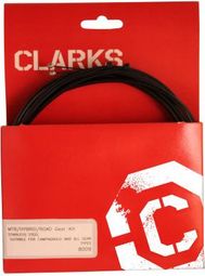  CLARKS Kit Cable + Gaine de Dérailleur Noir