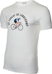 LeBram x Sports d'Époque Forçat de Longchamp T-Shirt Marshmallow White