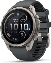 Montre GPS Garmin Fénix 9 Pro AMOLED/InReach - 47 mm Sapphire Titanium avec Bracelet Graphite/Noir