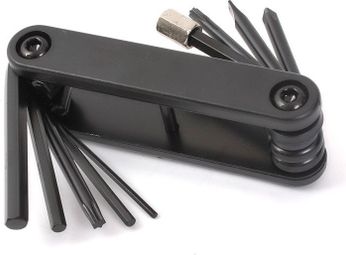 KHE Set d'outils pliable 10x Multitool
