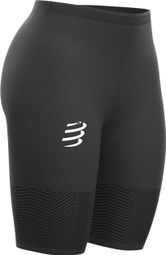 Pantalón corto mujer Compressport Run Under Control negro