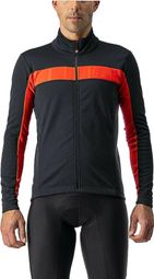 Giubbotto Castelli Mortirolo VI Nero/Rosso