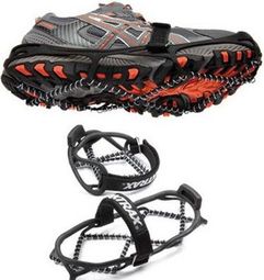 Crampons antidérapants pour chaussures  - YakTrax PRO Noir