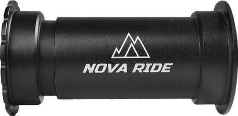 Boitier de pédalier Nova Ride BB86 (PF86 / PF41) 24mm - Noir