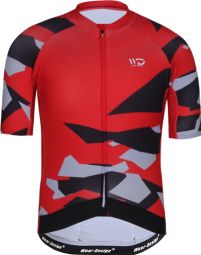 Maillot de vélo CAMO Blanc/noir