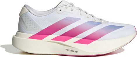 Zapatillas de running adidas Adizero Evo SL Blanco/Morado/Rosa para mujer