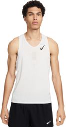 Heren Nike AeroSwift Tank Wit