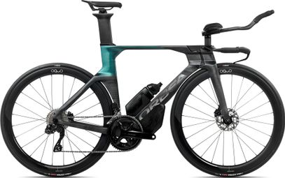 Orbea Ordu M30iLTD Triathlon Bike Shimano 105 Di2 12S 700 mm Diamond Carbon View Evasion Grün 2025