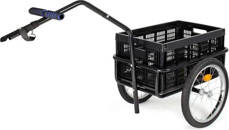 Remorque pour vélo 50 kg max- Attelage rapide - Wiltec