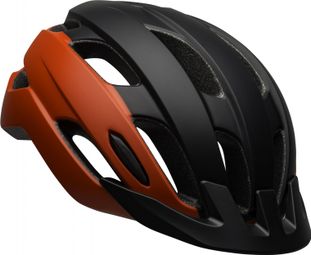 Casque Bell Trace Mat Rouge Noir