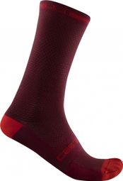 Calcetines Castelli Superleggera T 18 Rojo