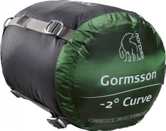 Sac de Couchage Nordisk Gormsson 4° Curve Large Vert