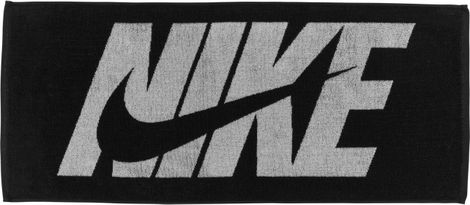 Nike Jacquard-handdoek Medium 80 cm x 35 cm Zwart
