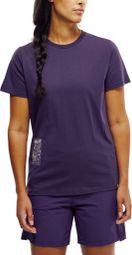 Millet Chamonix Flower T-shirt voor dames, paars