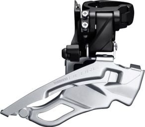 SHIMANO Dérailleur Avant 3 X 10 Vitesses Deore Fd-T6000 Down Swing - High Clamp 44-48T - Noir