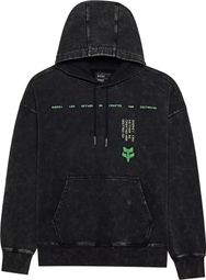 Sudadera Fox Oversized Throttle Hoodie Negra