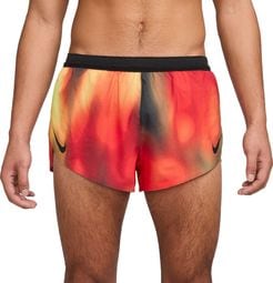 Nike Dri-Fit ADV Aeroswift Elite Entry Shorts Rot/Schwarz/Gelb Männer