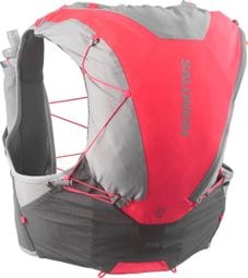 Chaleco de hidratación unisex Salomon ADV Skin 12 Gris/Rojo