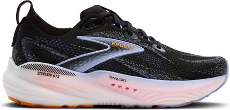 Chaussures Running Brooks Glycerin GTS 22 Noir/Bleu/Rose Femme