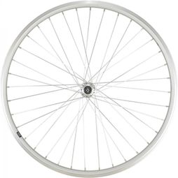 Roue vtt 26  av blocage jante argent mach1 er10 moy.miche magnum v-brake 36t