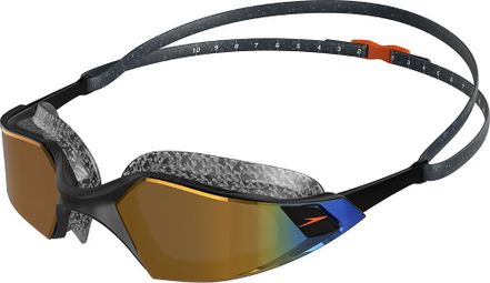Lunettes de Natation Speedo Aquapulse Pro Mirror Noir Or