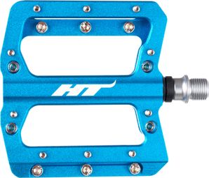 Paire de Pédales HT Components AN14A Bleu Marine