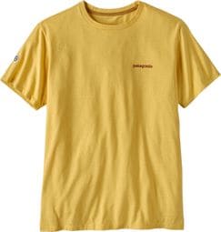 T-Shirt Unisex Patagonia Fitz Roy Icon Responsibili-Tee Yellow