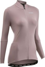 Northwave Fahrenheit Langarm-Trikot für Damen, rosa