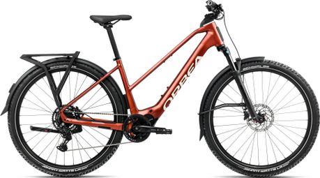 Orbea Kemen ADV 30 Mid Electric Trekking Bike Shimano Cues 9S 540 Wh 29'' Mars Red Orange 2025