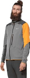Salewa NXT Polarlite fleece voor heren, grijs/oranje