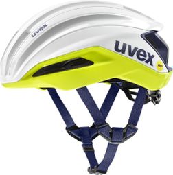 Casque Route Uvex Surge Aero Mips Team Edition Blanc/Jaune