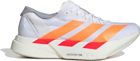 Laufschuhe adidas Adizero Adios Pro 4 Weiß/Orange Herren